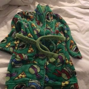 Nickelodeon Ninja Turtle Robe size 6